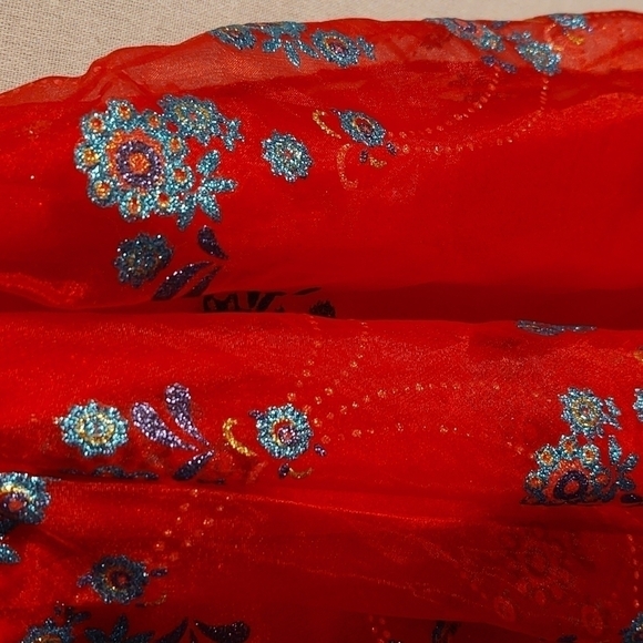 Disney Elena of Avalor Princess Costume Red Dress Sz (7-8) - Picture 5 of 10